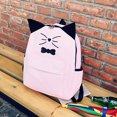 thumbnail image 3 of Womens Backpack Fashion Casual Cute Cat Ears Travel Backpack Canvas Rucksack, 3 of 10