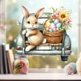 thumbnail image 1 of Pegatinas de Puerta Peel Y Palo, 30x30cm Pegatinas de Pascua para la Decoración de la Puerta de la Ventana, Bunny Zanahoria Huevo Pegatinas de Pvc para el Hogar, Decoraciones de Pascua para la Oficina, 1 of 5