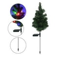 thumbnail image 3 of Cheapark 2-Pack Solar Christmas Tree Lights - LED Colorful Garden Decor for Lawn & Flowerbed, Weather-Resistant Outdoor Landscape Lamp, Party Accents, 3 of 7