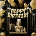 thumbnail image 2 of Banner de cumpleaños KatChon Light Up de 10 pies con 8 modos de purpurina dorada, 2 of 9