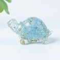 thumbnail image 4 of Fusipu Artificial Tortoise Ornament Faux Crystal Figurine Artificial Tortoise Miniature Statue for Car Home Office Decoration Tortoise Sculpture, 4 of 8