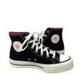 thumbnail image 4 of Converse Lift Platform Leather Canvas High Shoes Black Pink Casual A06864C, 4 of 5