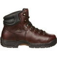 thumbnail image 2 of ROCKY WORK Men's 6" Mobilite Soft Toe Waterproof Work Boot Dark Brown - FQ0007114, 2 of 7