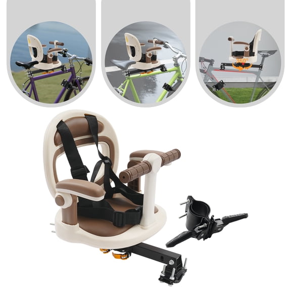 Beige Bicycle Seat, Front Bicycle Seat