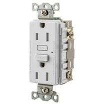 Hubbell GFTW15W Bryant Electric Gfci Receptacle