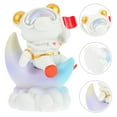 thumbnail image 3 of MLINS  Tabletop Astronaut Figurine Figure Space Bear Ornament Statue, 3 of 8