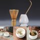 thumbnail image 4 of Juego de de Matcha, y soporte de Matcha japonés, juego de Matcha de cerámica tradicional, juego de y soporte de Matcha para del té G blanco Macarena Soporte para batidor Matcha, 4 of 8