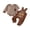 Brown, variant on RUINIXCW Newborn Baby Boy Thanksgiving Outfit Infant Baby Boy Fall Winter Clothes Waffled Striped Rompers and Turkey Embroidery Overalls Pants Set