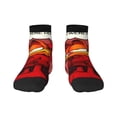 thumbnail image 1 of Zufioo Garfield Print 30cm Adult Socks, Contrast Color Straight Socks Sports Socks - Moisture Wicking, High Elasticity, Unisex, 1 of 7