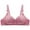 Purple, variant on Cotton Bras for Women No Underwire Plus Size Embriodery Wireless Underwear Push Up Full Coverage Lingerie Sports Bra,Khaki,42 B