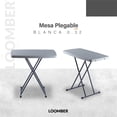 thumbnail image 5 of Mesa Personal Plegable LOOMBER Altura Ajustable 32 cm, 5 of 5
