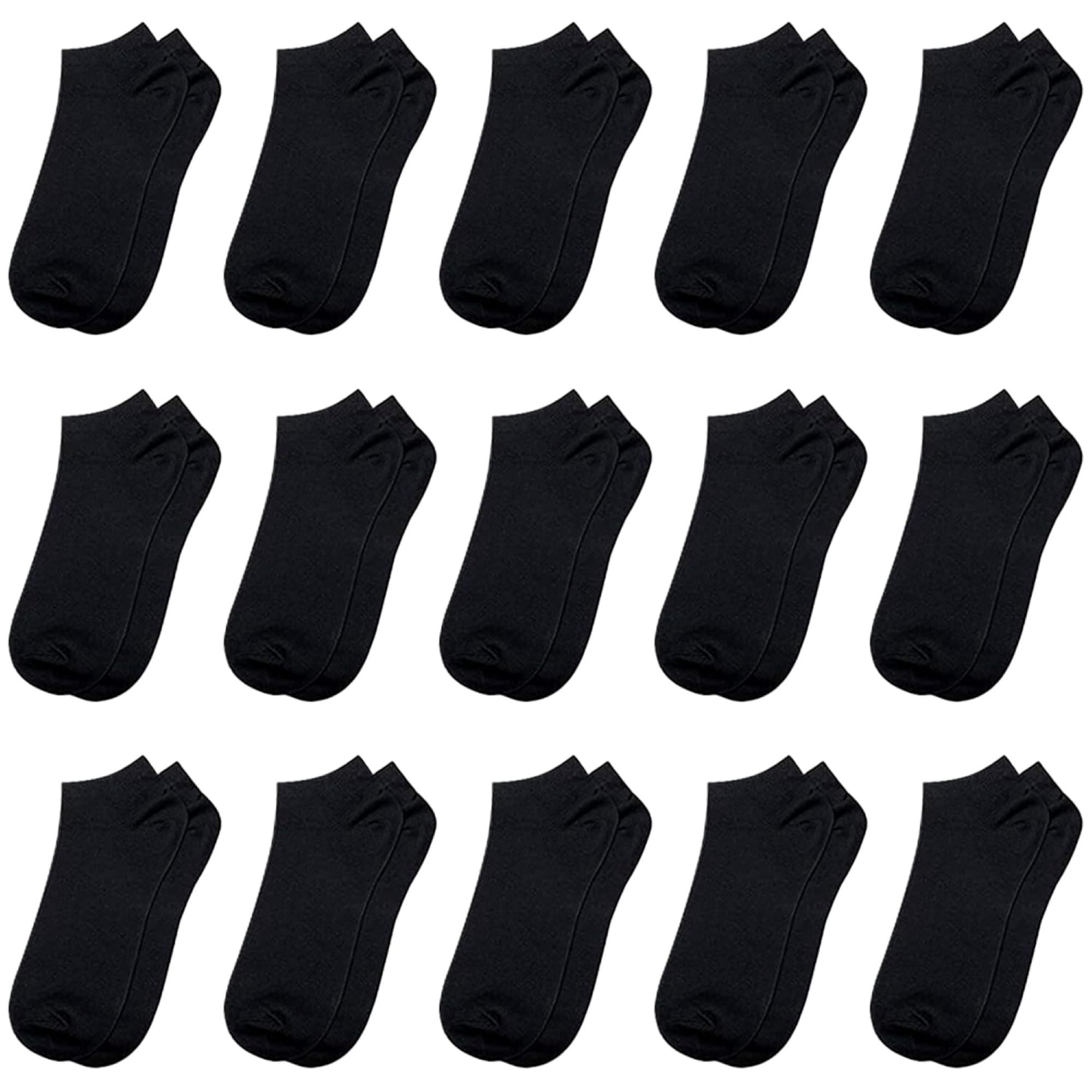 Trail maker Women’s Ankle Socks,100 Pairs Bulk, Moisture-Wicking Ankle Socks for Women size 9-11, Heat & Cold Resistant, Bulk Men’s Socks for Work, Everyday Wear & Homeless Donation