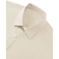 thumbnail image 4 of sogami Mens Wrinkle-Free Long Sleeve Dresses Shirt Collared Regular Fit Button-up Shirt Business Casual, 4 of 9