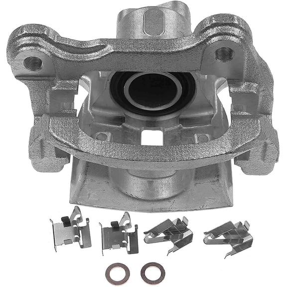 A-Premium Disc Brake Caliper Assembly with Bracket Compatible with Select Lexus Models - IS250 2014-2015 - Rear Right Passenger Side