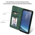 thumbnail image 2 of Samsung Galaxy S8 Plus Case, Dteck Smooth PU Leather Flip Folio Wallet Card Slots Case Cover Stand Feature & Magnetic Closure For Samsung Galaxy S8+ , Green, 2 of 7