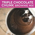 thumbnail image 2 of Duncan Hines Signature Triple Chocolate Chunk Brownie Mix, 17.6 oz, 2 of 7