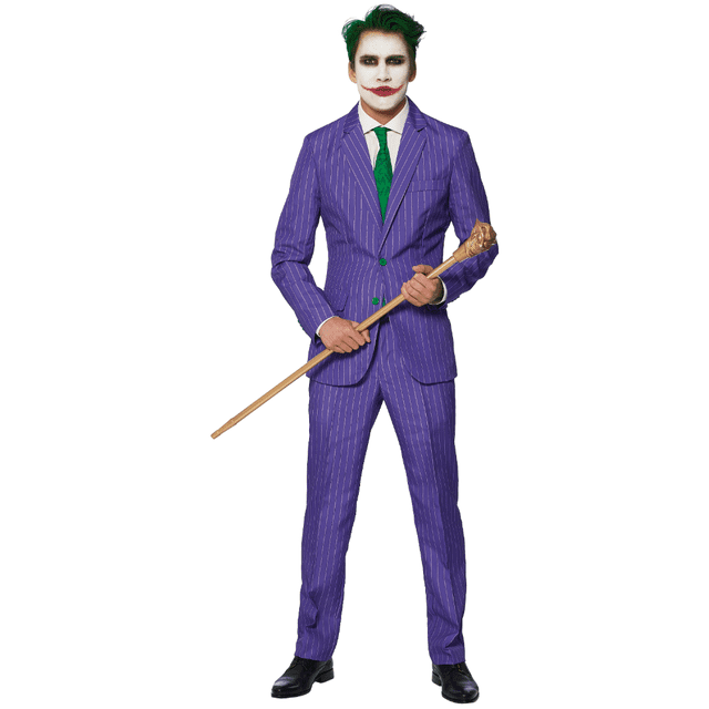 Disfraz villano Joker´s Suit Dc Comics licencia oficial fiesta halloween