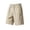 Beige, variant on Men's Bermuda Shorts Casual Elastic Waist Drawstring Lightweight Short Workout Lounge Beach Jersey Sweat Shorts with Pockets Navy,2xL