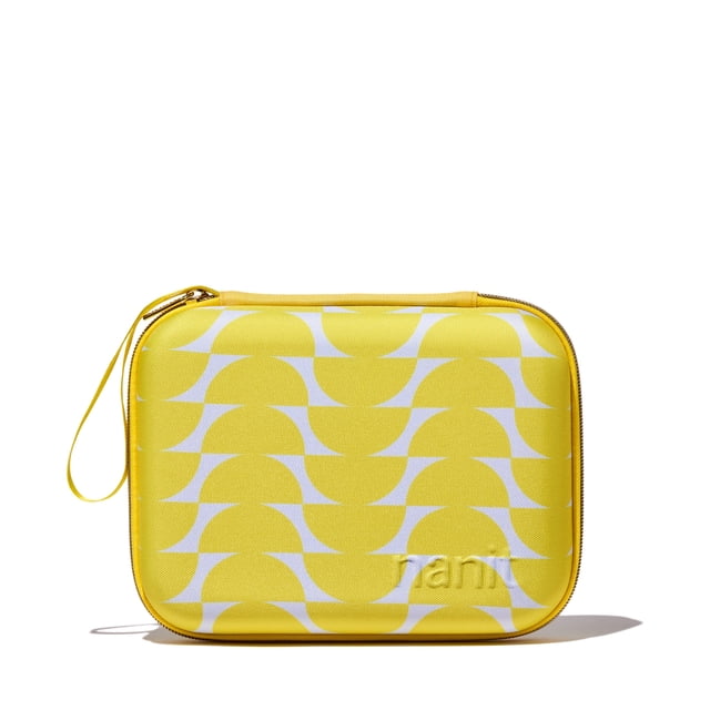 Monitor para bebés Nanit Pro de viaje con soporte múltiple, color amarillo