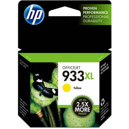 HP 933XL, (CN056AN) High Yield Yellow Original Ink Cartridge