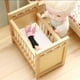 thumbnail image 1 of Juguete de Cuna CUTICAT 1:12 Cama de Casa de Muñecas Miniatura, 1 of 8