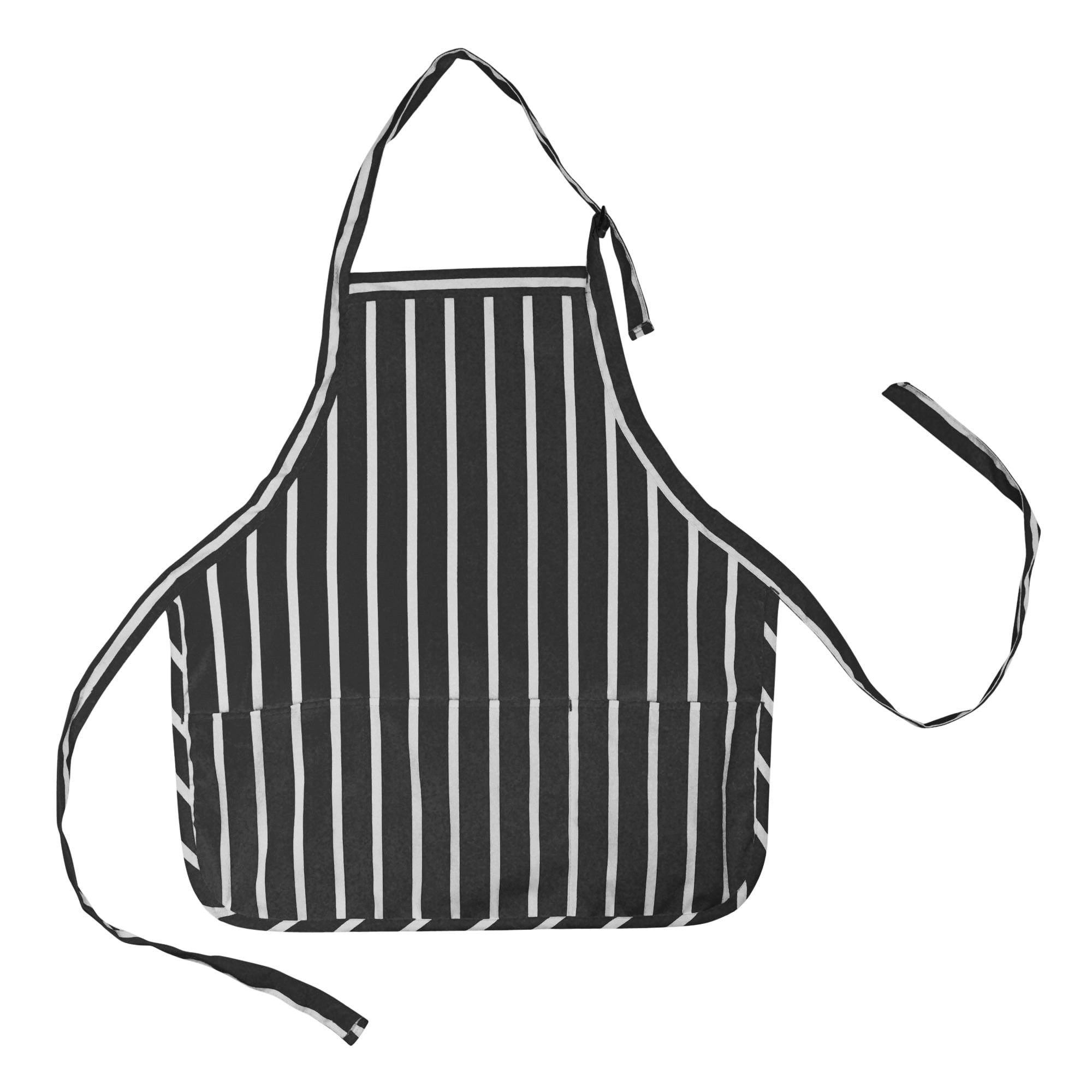 DALIX Apron Commercial Restaurant Home Bib Spun Poly Cotton Kitchen