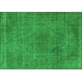 thumbnail image 1 of Ahgly Company Indoor Rectangle Oriental Green Industrial Area Rugs, 7' x 10', 1 of 4