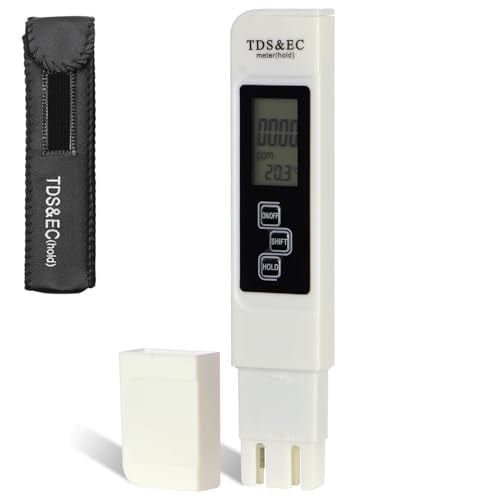 2025 TDS Meter Digital Water Tester—— Digital Water Tester for PPM,EC,Temp | Color Display | Portable for Drinking,Tap,Well Water,Pool,Hydroponics,Aquarium