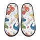 thumbnail image 1 of Fotbe Dinosaur Pantuflas Peludas para Mujer con Estampado, Zapatillas de Peluche, Zapatos de Invierno para Casa, Uso Interior y Exterior-Medium, 1 of 8
