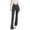 Dark Gray, variant on Yoga Pants for Women Comfy Crossover High Waisted Athletic Mini Flare Leggings Lounge Workout Trousers