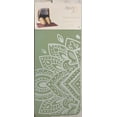 thumbnail image 2 of Apana Luxe Yoga Knee Mat with Pose Flow on Back Green and white, 2 of 7