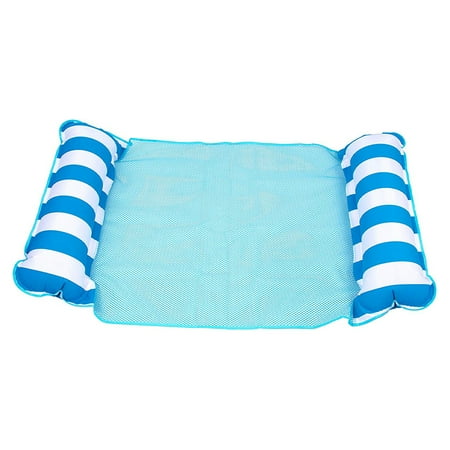 UPC: 0889834101806 | Aqua Leisure Monterey Water Hammock Inflatable Pool Float Lounger Blue