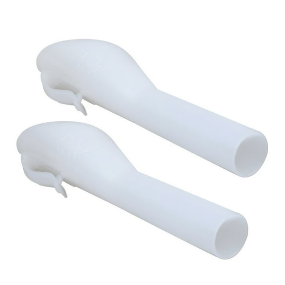 Zeiwohndc 2Pcs Car Fuels Tanks Funnel Tube Waterproof Vehicle Fill Funnel Accessories