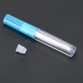 thumbnail image 2 of 50 botellas vacías rellenables para cosméticos personalizados, envases portátiles para lápiz labial, mini juego de brillo labial azul, 2 of 8