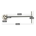 thumbnail image 1 of Wrench Multifunctional Sink Wrench Carbon Steel Faucet Sewer Pipes Bathroom Plumbing Installation Disassembly Tool 180 Movable Heads 8-28mm Clamping Ranges, 1 of 7