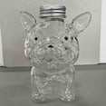 thumbnail image 2 of Pet Dog Treat Storage Jar, Glass Dog Shaped Treat Container, Cute Dog Treat Canister with Lid, Decorative and Functional Storage for Dog Snacks, 2 of 5