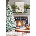 thumbnail image 2 of Perfect Holiday Arbre de Noël, 8 Pieds, Neige Floquée, 2 of 5
