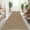 Orange/Tan/Brown, variant on Braided Runner Rug 2x7 Ft Washable Runners for Hallways Non Slip Rubber Backed Kitchen Runners Cotton Entryway Runner Indoor, Woven Floor Carpet for Hall Kitchen Bedroom, Black/Grey