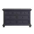 thumbnail image 3 of Oxford Baby Weston 7 Drawer Dresser Midnight Slate, 3 of 5