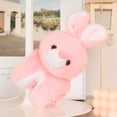 thumbnail image 5 of Msgweeeg Plush Figure Toys Gifts for 7 Year Old Boys Toys for Girls 8-10 Cute Rabbits Plushs Toy Pin K Ears Vivids Eyes and Fluffys Coat Gift for Girls and Women Party Gift, 5 of 10