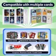 thumbnail image 5 of Trading Card Binder, 4-Pocket Album Book Holder, Fits for TCG Game 240 Cards-OPA5, 5 of 5