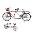 thumbnail image 4 of Tandem Mini Bicycle Model, Alloy Bike Model Exquisite Workmanship Alloy Material Mini design  For Gifts For Desktop Decorations For  Office, 4 of 8