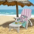 thumbnail image 4 of Hello Kitty Umbrella Drink 30in x 60in Beach Towel, 4 of 5