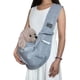 thumbnail image 5 of Bolsa portátil para mascotas suave, cómoda, transpirable con bolsillo para teléfono de un solo hombro, 5 of 8