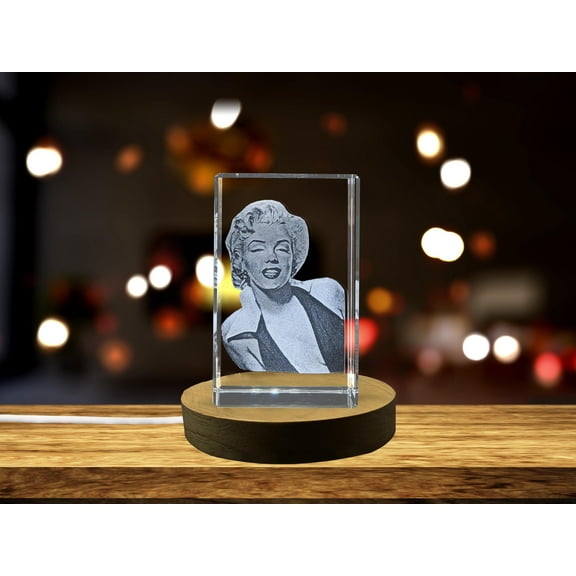 The Eternal Star Captured in Crystal - Marilyn Monroe
