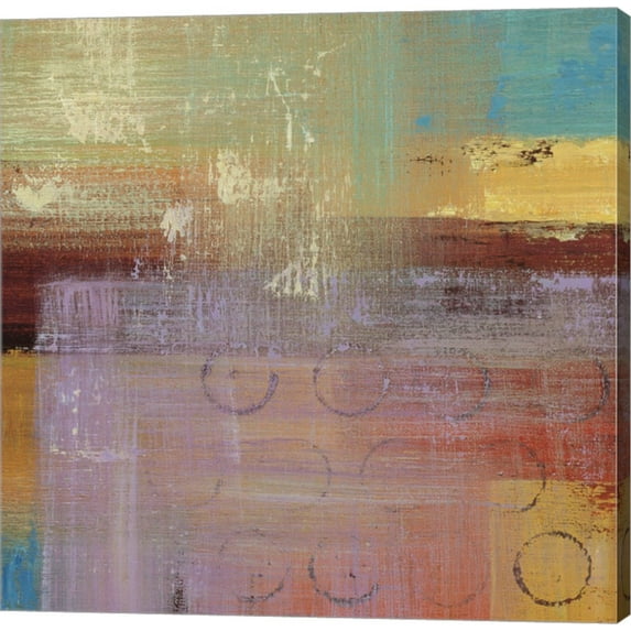 Great Art Now Kalahari Square II by Hilda Stamer Canvas Wall Art 12W x 12H