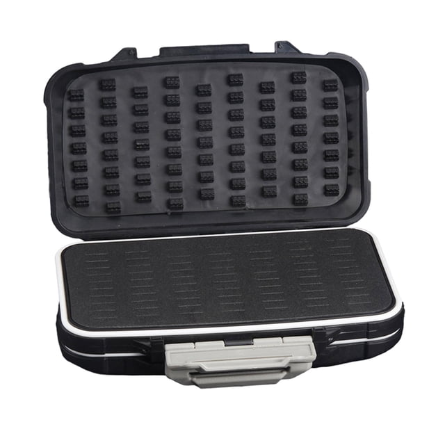Cajas de aparejos de pesca portátiles, duraderas, ligeras, con apertura de doble cara, caja de herramientas pequeñas para anzuelos de señuelo, Sunnimix Cajas de aparejos de pesca