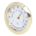 thumbnail image 1 of Round Violin Hygrometer, Convenient Use Alloy Material Compact Size Violin Humidity Meter Lightweight  for Musical Instruments, 1 of 7
