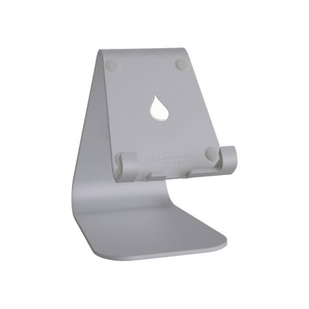Rain Design mStand Smartphone Stand - Up to 8" Screen Support - 4.4" Height x 3.2" Width x 4.9" Depth - Aluminum - Space Gray