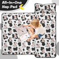 thumbnail image 4 of Cow and Spot White Pattern Teens Toddler Nap Mat with Pillow, Sleeping Mat Bag for Preschool Daycare 51"x22", 4 of 6